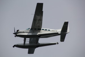 Seaplane spied from our anchorage